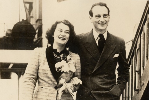 Louis Ferdinand and Kira Kirillovna on their honeymoon (ddr-njpa-1-339)