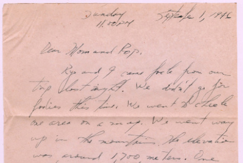 Letter from Tadashi Ishida to Mr. & Mrs. Y Ishida (ddr-densho-535-392)