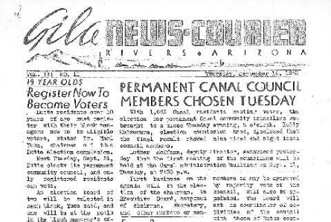 Gila News-Courier Vol. III No. 11 (September 16, 1943) (ddr-densho-141-154)