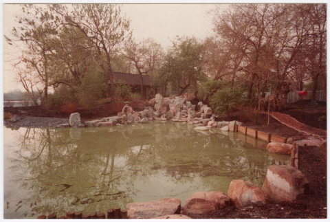 Pond with rock feature (ddr-densho-377-2291)