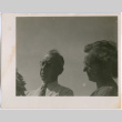 Man and woman with foliage (ddr-densho-329-737)