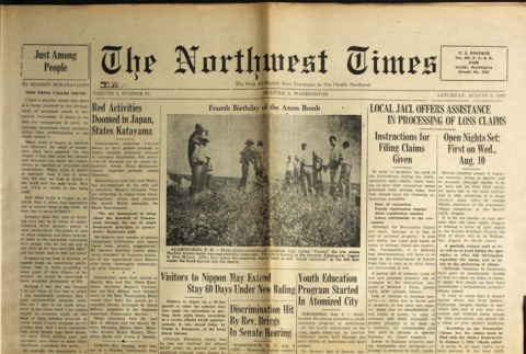 The Northwest Times Vol. 3 No. 63 (August 6, 1949) (ddr-densho-229-230)