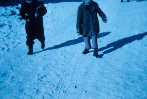 Japanese Americans in the snow (ddr-densho-160-20)
