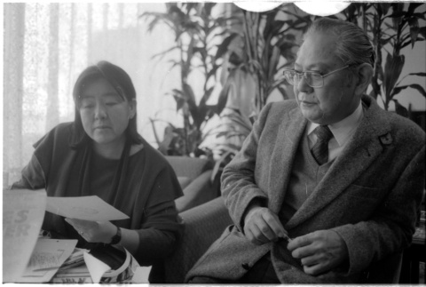 Loni Ding and Barry Saiki (ddr-densho-1007-1169)