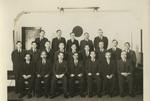 Group of Issei men (ddr-densho-140-17)