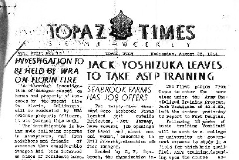 Topaz Times Vol. VIII No. 15 (August 23, 1944) (ddr-densho-142-335)