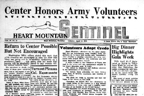 Heart Mountain Sentinel Vol. II No. 15 (April 10, 1943) (ddr-densho-97-123)