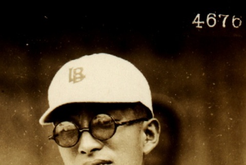 Haruichi Okuma, a university baseball player (ddr-njpa-4-1685)