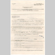 Claim form for Damage to or loss of real or personal property by a person of Japanese Ancestry (ddr-densho-430-90)