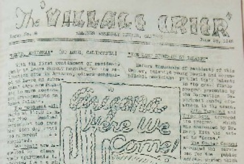 Salinas Village Crier No. 8 (June 28, 1942) (ddr-densho-195-8)