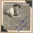 Man on a lawn (ddr-densho-542-261)