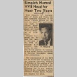 Photograph and short article regarding Fred Simpich Jr. (ddr-njpa-2-1156)