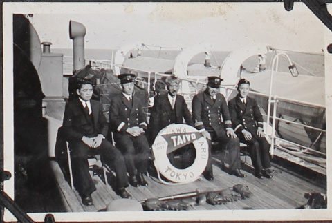 Photo of ship's crew (ddr-densho-326-102)