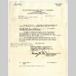 Letter from Parker A. Robinson, Special Deputy of the Yokohama Specie Bank, Limited to Makoto Okine, September 18, 1945 (ddr-csujad-5-95)