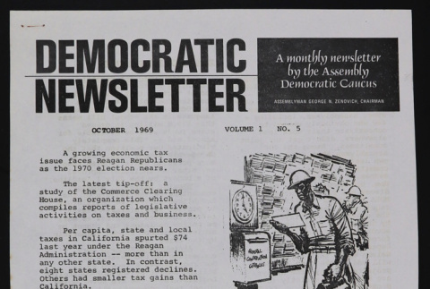 Democratic Newsletter vol. 1, no. 5 (ddr-densho-433-332)