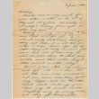 Letter from Alvin Uchiyama to Kathleen Koga Uchiyama (ddr-densho-406-108)