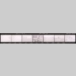 Negative film strip for Farewell to Manzanar scene stills (ddr-densho-317-70)