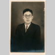 Portrait of man in glasses (ddr-densho-426-2191)