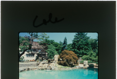 Pool and garden at the Cole project (ddr-densho-377-393)