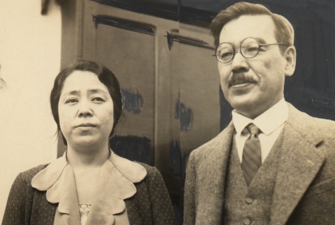 Ikuo Oyama and his wife (ddr-njpa-4-1659)