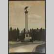 Bird statue on top of column (ddr-densho-355-734)