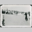 Man in skiing competition (ddr-densho-321-403)