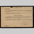 Delay enroute certificate, S.F. Form 28-4, George Hideo Nakamura (ddr-csujad-55-2354)