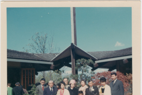 Group in front of church (ddr-densho-430-291)