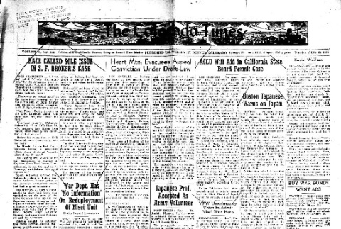 Colorado Times Vol. 31, No. 4355 (August 28, 1945) (ddr-densho-150-67)