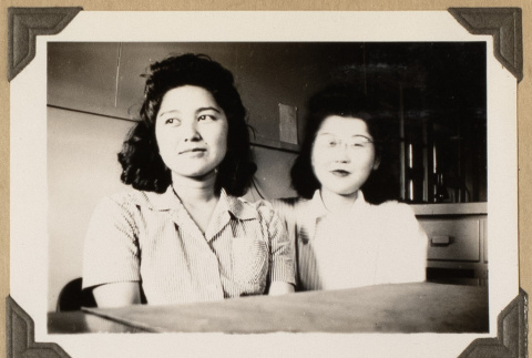 Yukie Kamemoto and Helen (ddr-densho-542-493)