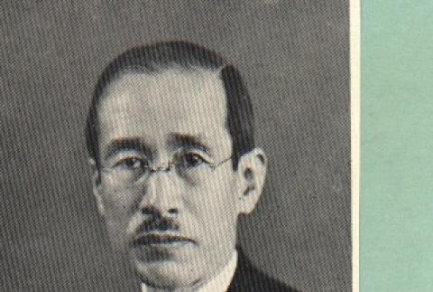 Yoshiharu Nagashima, manager of a Japanese mail steamship company (ddr-njpa-4-1072)