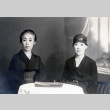 Portrait of sisters Taka and Ruku Hashiguchi (ddr-densho-474-212)