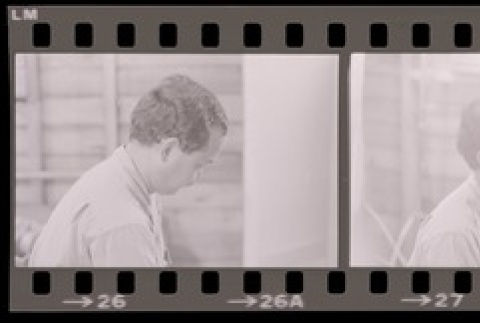 Negative film strip for Farewell to Manzanar scene stills (ddr-densho-317-65)