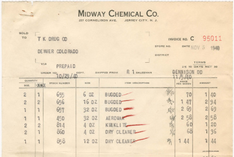 Invoice from Midway Chemical Co. (ddr-densho-319-520)