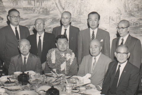 Kosho Otani and Hawaiian Buddhist leaders (ddr-njpa-4-1919)