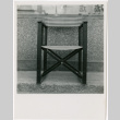 Wood chair with canvas back and seat (ddr-densho-426-923)