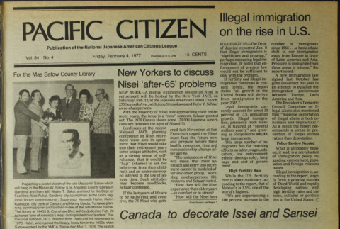 Pacific Citizen, Vol. 84, No. 4 (February 4, 1977) (ddr-pc-49-4)