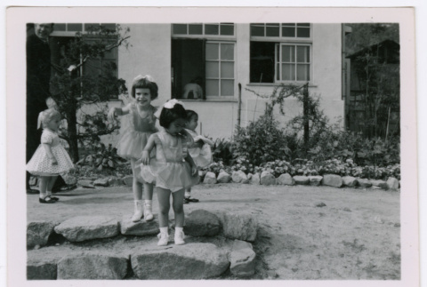 Children in Yard (ddr-ohs-1-163)