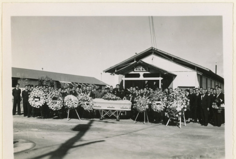 Funeral for George Ikenaga (ddr-densho-37-1333)