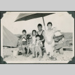Takahashi family at the beach (ddr-densho-355-549)