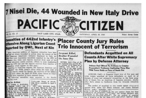 The Pacific Citizen, Vol. 20 No. 17 (April  28, 1945) (ddr-pc-17-17)