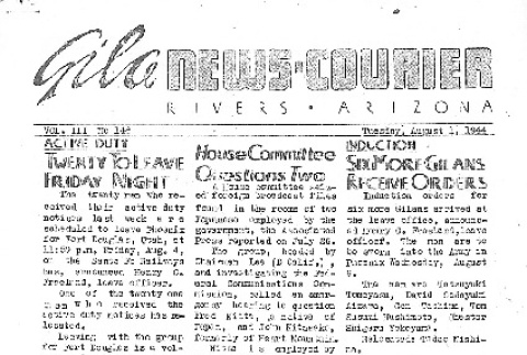 Gila News-Courier Vol. III No. 148 (August 1, 1944) (ddr-densho-141-304)