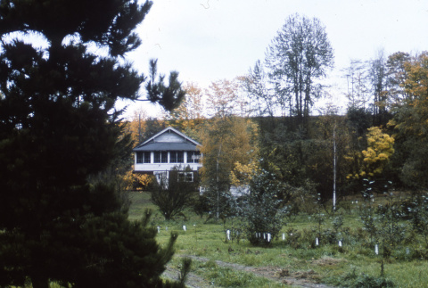 Southern house on the site of the current Maintenance Area, last property acquired by Kubotas (ddr-densho-354-328)