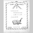 Rohwer Federated Christian Church bulletin (February 4, 1945) (ddr-densho-143-341)