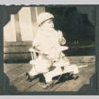 Child in baby walker (ddr-densho-442-164)