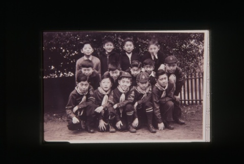 (Slide) - Image of group of Boy Scouts (ddr-densho-330-89-master-5f27a78d16)
