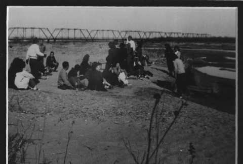 [Sitting by the river] (ddr-csujad-56-238)