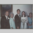 Bride and groom with three people (ddr-densho-523-517)