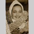 A woman wearing leis (ddr-njpa-1-810)