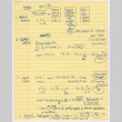 Color of Honor production notes; processing costs, resources needed, remaining shoots (ddr-densho-1007-1041)